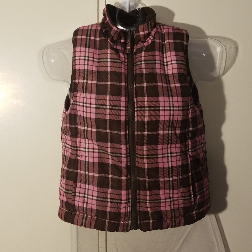 Reversible Girls Warm Vest